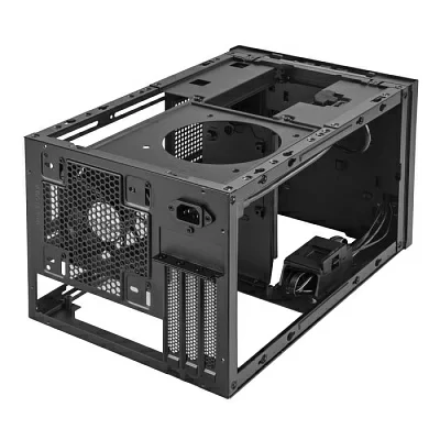 Корпус Silverstone SST-SG15B Mini-ITX корпус-куб с алюминиевой передней панелью black (811246) G410SG15B000020