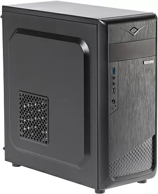 Корпус ATX Vicsone F65X 600W (USB 3.0 х 1 ,USB 2.0 x 2 ,MESH сетка,окно акрил,CPU MAX 145mm, VGA MAX 310mm, 2.5" x2, 3.5" x2, no ODD.) с блоком питания 600W (N-Tech™ Elite 80+ VXE 600B)