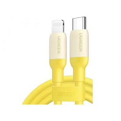 UGREEN US387 Yellow 90226 Кабель USB-C M -- Lightning 1м
