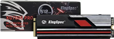 Накопитель SSD 512 Gb M.2 2280 M KingSpec XG7000-512 PRO