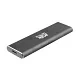 AgeStar 31UBNV1C (GRAY) USB 3.1 Type-C Внешний корпус M.2 NVME (M-key) AgeStar 31UBNV1C (GRAY), алюминий, черный [17310]