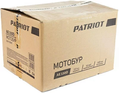 Мотобур Patriot PT AE150D бытовой 2-х такт. 3л.с. 52см3 (742104477)
