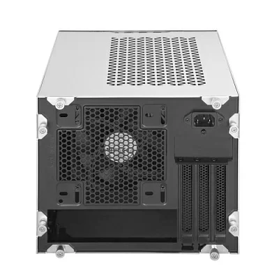 Корпус Silverstone SST-SG15S Mini-ITX корпус-куб с алюминиевой передней панелью silver (811239) G410SG15S000020