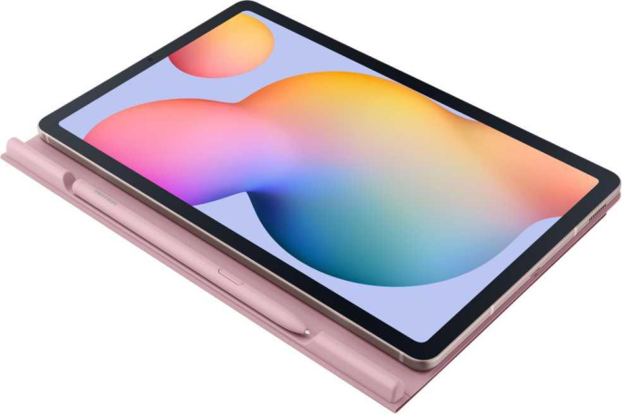 Чехол для планшета SAMSUNG Book Cover, для  Samsung Galaxy Tab S6 lite, розовый [ef-bp610ppegru]