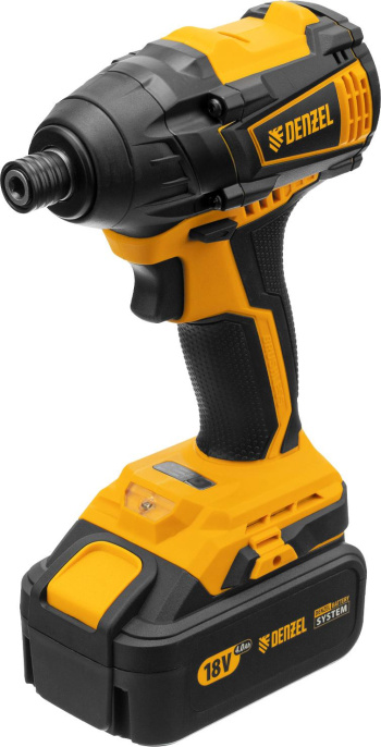 Ударный гайковерт DENZEL CID-IB-200, 4Ач,  с одним аккумулятором [26510]