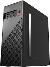 Корпус ATX KINGPRICE KPCC-MD203, Midi-Tower, без БП, черный