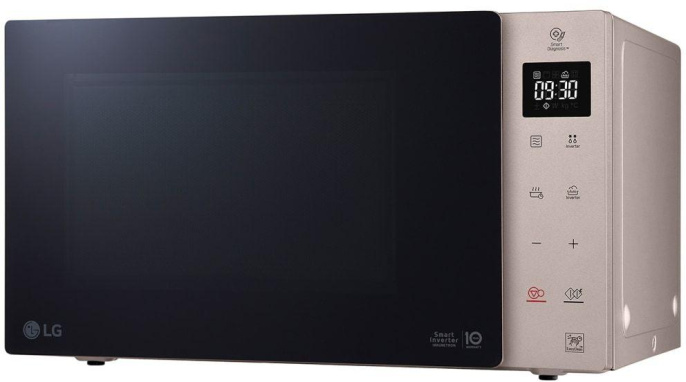 Микроволновая Печь LG MW25R35GISH 25л. 1000Вт бежевый/черный