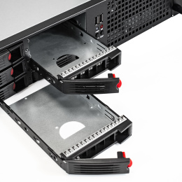 Серверная платформа ExeGate Pro 2U660-HS06 <RM 19", высота 2U, глубина 660, Redundant БП 2x550W, 6xHotSwap, USB> EX294283RUS