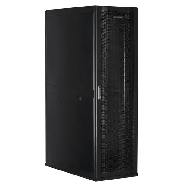 Серверный шкаф SMARTWATT Серверный шкаф Rack S-Series 42U 600x1200мм, двери с перфорацией, боковые панели 4шт и ролики в комплекте, черный 4512020620014 IRS42612