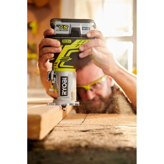 Кромочный аккумуляторный фрезер Ryobi ONE+ R18TR-0 5133002917