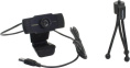 Веб-камера ExeGate BusinessPro C922 HD Tripod (1.3Мп, 1280х720, 720P, 30fps, ручной фокус, штатив Flex в комплекте, 4-линзовый объектив, микрофон с шумоподавлением, универсальное крепление, USB, кабель 1,5 м, Windows® 7/8/10/11, Mac OS 10.6 и выше, Chrome