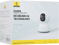 Видеокамера Baseus S0TV002132 Security P1 Lite 2K White (S0TV00) (разрешение: 2304x1296, поле зрения: 102°, ночное видение: ИК, подключение: Wi-Fi 2.4 ГГц, Bluetooth 5.2, двусторонний звук, питание: от батареи, защита: IP54)