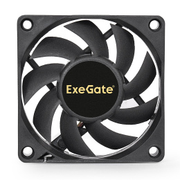 Вентилятор 12В DC ExeGate ExtraSilent ES07015S3P (70x70x15 мм, Sleeve bearing (подшипник скольжения), 3pin, 2000RPM, 18dBA) EX283371RUS