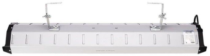 Инфракрасный обогреватель Ballu BIH-L-2.0, 2000Вт, с термостатом, 25м2, кварцевый, серый