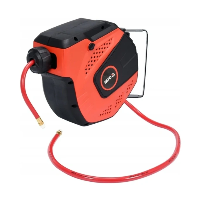 Шланг пневматический на катушке, YATO 10 м YT-24242 369924242 092 1