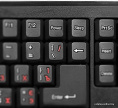 Клавиатура Sven Standard 303 Black SV-03100303PU USB+PS/2, высококачественная мембрана, стандартный набор клавиш, две дополнительные клавиши управления, комфортный, тихий и четкий ход клавиш
