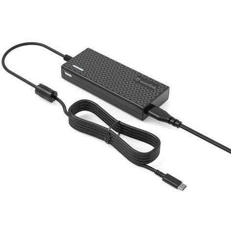 Адаптер питания AC Adapter WAVLINK USB Type-C 77W Power Adapter + 1xUSB A charge port USB-C PD 65W and USB A port 12W charge , Type C cable 1.2M, AC cable 1.5M, Input AC100-240V, 50-60Hz WL-P701