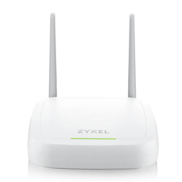 Точка доступа Точка доступа Zyxel NebulaFlex NWA30BE, Wi-Fi 7 BE5100 , MU-MIMO 2x2+2x2, внешние несъемные антенны, 1xLAN 2.5GE, без поддержки 802.1x и Captive portal, питание только DC БП в комплекте (NWA30BE-EU0102F)