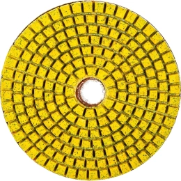 Круг алмазный шлифовальный гибкий Черепашка (100 мм; № 50; влажная шлифовка) РемоКолор 74-4-005