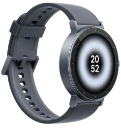 Смарт-часы Realme Watch S5 44мм 1.43" AMOLED корп.серый рем.серый 6941764490468