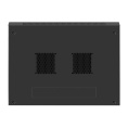 Шкаф телекоммуникационный 19" настенный 6U ExeGate EC-WM-6U.450.M.BLACK (19”, 6U, 600x450x370mm (ШхГхВ), передняя дверь металл, съемные боковые панели, пыле- и влагозащита IP23, черный RAL 9004) EX298617RUS