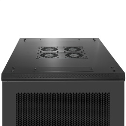 Шкаф телекоммуникационный 19" напольный 18U ExeGate EC-FS-18U.600.800.G.BLACK 19”, 18U, 600x800x987mm ШхГхВ , передняя дверь закаленное стекло, задняя перфорированная дверь, EX300402RUS