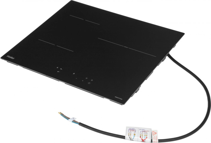 Индукционная варочная поверхность Haier HHK-Y63WTB черный (TD0047927RU)