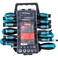 Набор отверток и головок Smartbuy 44 предмета, SL, PH, TORX, головки, магнит, CR-V SBT-SCN-44P1