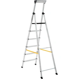 Алюминиевая стремянка с алюминиевым лотком Inforce 6 ступеней СП-01-06