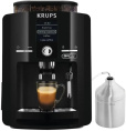 Кофемашина автоматическая Krups Espresseria EA82F010,  15Бар,  с автоматическим капучинатором,  черный/нержавеющая сталь