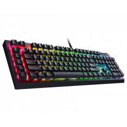 Клавиатура Razer BlackWidow V4 Green Switch механическая черный USB Multimedia for gamer LED RZ03-04700800-R3R1 кабель 2м