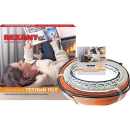 Rexant 51-0513-3 Теплый пол RND -20-300 300Вт/20м/ S обогрева, м2: 1,3-2,6 двух жильный