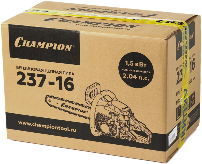 Бензопила CHAMPION PN237-16