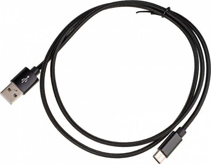 Кабель USB m -USB Type-C m 1м черный 12014416