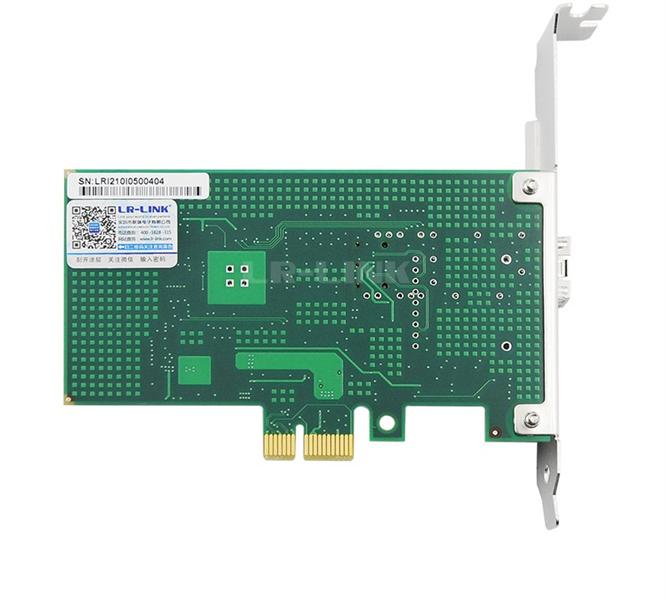Адаптер LR-Link NIC PCIe x1, 1 x 1G SFP , Intel i210 chipset FH+LP (LREC6230PF-SFP)