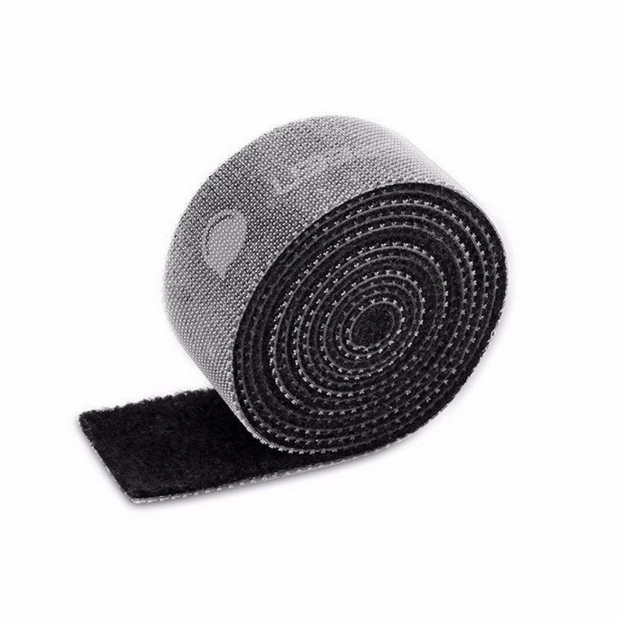 Лента-липучка для стяжки кабелей UGREEN LP124 (40356) 20mm Cable Tie Band. Длина: 5м. Цвет: черный
