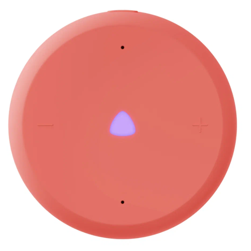 Умная колонка Yandex Станция Лайт 2 без часов Алиса coral 6W 1.0 BT/Wi-Fi 10м (YNDX-00028ORG)