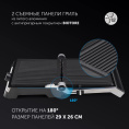 Электрогриль Polaris Brilliant Collection PGP 1902,  серебристый и черный