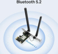 Wi-Fi + Bluetooth адаптер MERCUSYS MA80XE PCI Express