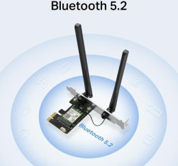 Wi-Fi + Bluetooth адаптер MERCUSYS MA80XE PCI Express