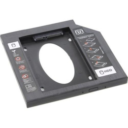ORIENT UHD-2SC9PL, Шасси для 2.5" SATA HDD для установки в SATA отсек оптического привода ноутбука 9.5 мм, пластик 30842