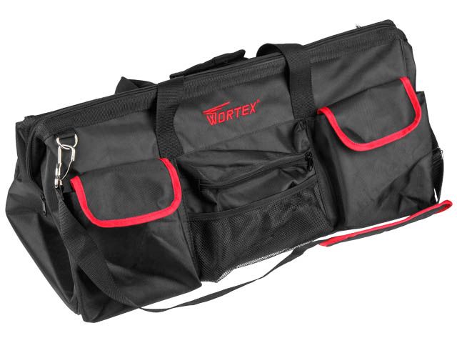 Сумка для инструмента WORTEX BA 2560 нейлон, 600х300x300 мм, вес до 25 кг 0323201