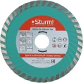 Диск алмазный Turbo wave по железобетону 125х22.2/20 мм Sturm 9020-04-125x22-TW