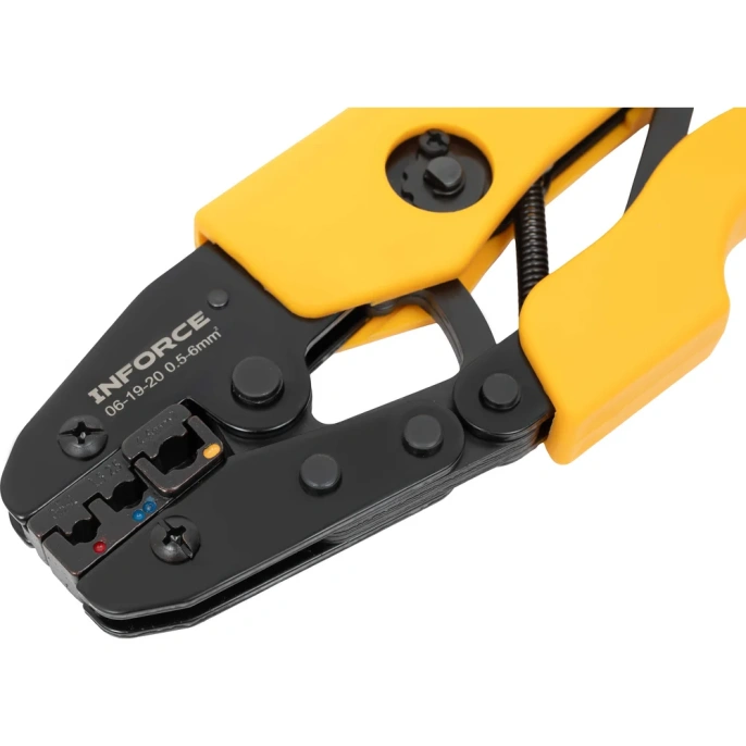 Пресс-клещи для обжима наконечников Inforce 0,5 - 6 мм2 06-19-20