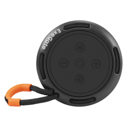Портативная BT-колонка ExeGate Friend EPS-45 5Вт, 50-20000Гц, Bluetooth, с поддержкой USB и TF/microSD карт, FM, Li-Ion 500mAh, цвет черный, RGB подсветка, зарядка USB Type-C, Color Box EX289731RUS