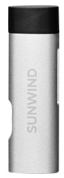 Картридер внешний SunWind SW-CR056-S, серебристый