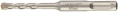 Бур Milwaukee SDS+ Contractor 6.5x110 (4932471220)(твердосплавный наконечник, с 2 режущими кромками, двухспиральная конструкция)