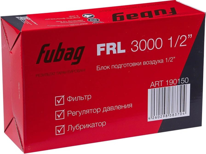 Блок подготовки для пневмоинструмента FUBAG FRL 3000 [190150]