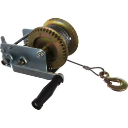 Барабанная лебедка 0,9т Gigant, Диаметр троса 4,2мм, GHW-0,9