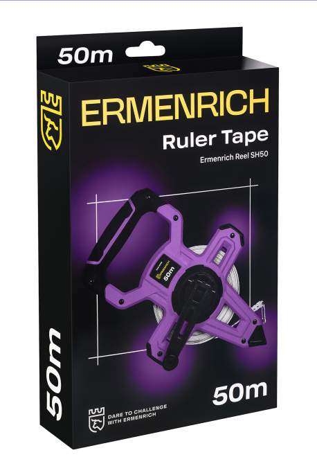 Рулетка геодезическая Ermenrich Reel SH50